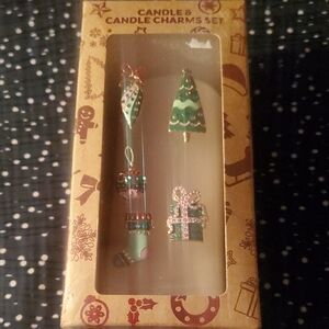 Festive Candle and Charm Set